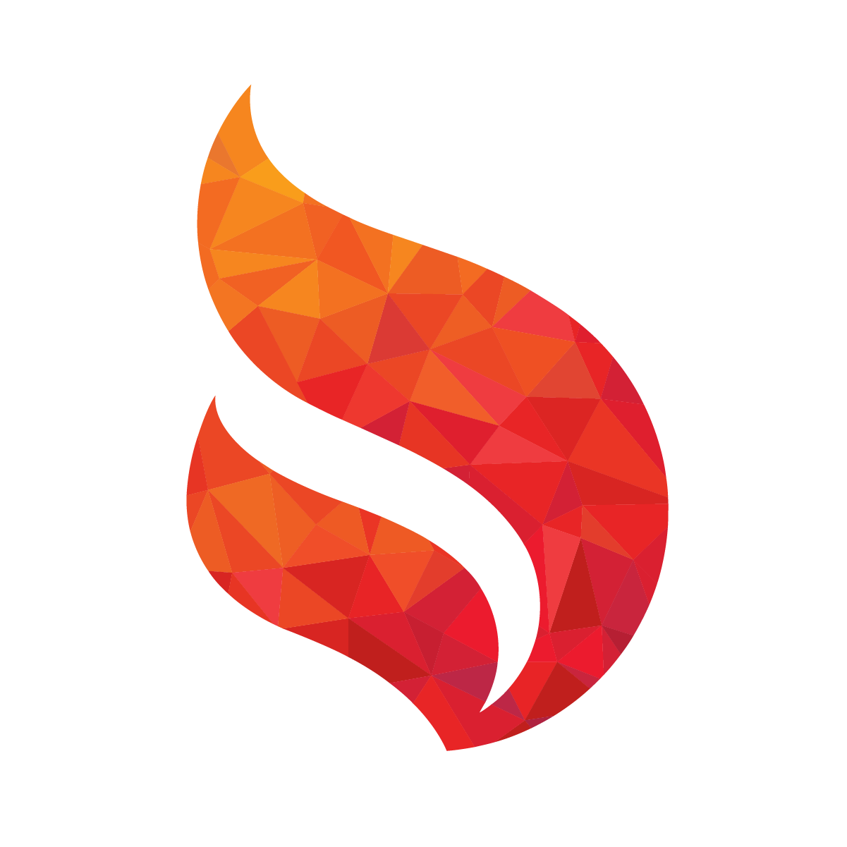 The Liberty Fellowship flame, a mosaic of many pieces